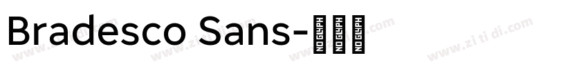 Bradesco Sans字体转换